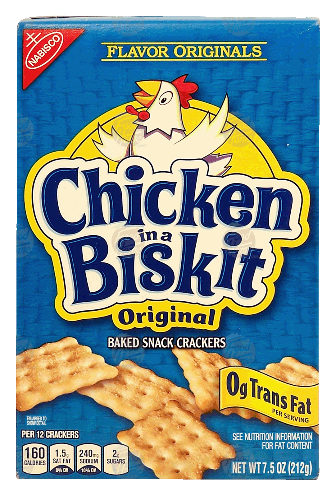 Nabisco Chicken in a Biskit original, baked snack crackers Full-Size Picture